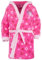 Brandsseller Kinder Kapuzen Bademantel Schweinchen - mit Motiven 98/104 Pink/Rosa