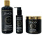 Coffret Prestige Capillaire GAMME STIMULATE - Trio Shampoing + Masque + Sérum + Brosse cheveux brushing offerte - HUILE DE RICIN - NOÏA HAIR