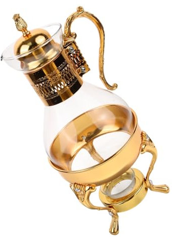 MAGICLULU Service À Café Vintage En Verre Avec Théière Carafe Et Pichet