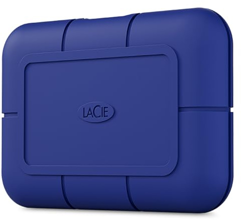 LaCie Rugged SSD Pro5 2TB, External SSD,TB5, speeds 6700/5300MB/s, PC Mac iPad & iPhone (STNA2000400)