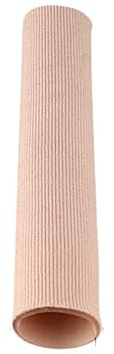 BrightGlow skärbart silikon tåskydd stängda tår kudde rör rör bandage mjuk gel fingerskydd tåskydd skydd för corns Remover Callus kudde 2 stycken XL (3 x 15 cm)