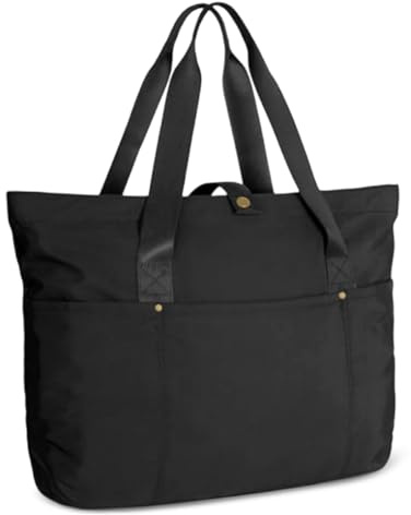Bolso Tote Bag Mujer,45x30x15 cm Bolsos para UniversitariasmMúltiples Bolsillos,con Cremallera,Bolso Trabajo Mujer Grande Capacidad,Bolsos Shopper para Viajes,Playa,Fitness,Desplazamientos y Estudios