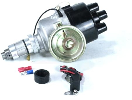 Distribuidor de encendido Distribuidor de puntos de 4 cilindros, compatible con Mini Sport 81-00, 59D y 59D4, con encendido electrónico para Lucas.