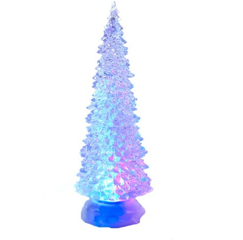 Kurt Adler 12-1/4-Inch Battery-Operated LED Light Tree Tablepiece Home DƩcor