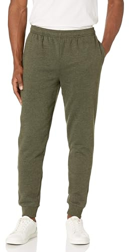 Amazon Essentials Men's Fleece Joggers, Olive, S