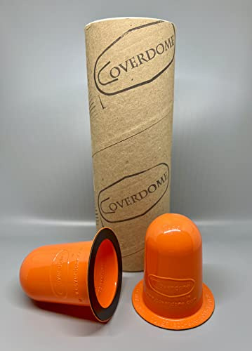 Coverdome with Magnet 25/Pack Orange