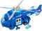 HERSITY Hubschrauber Spielzeug Kinder, Kinderspielzeug ab 3+ Jahre Jungen Polizei Helikopter mit Licht und Sound, Drehpropeller, Flugzeug Blau, Geschenk für Kleinkind 4 5 6 Jahre