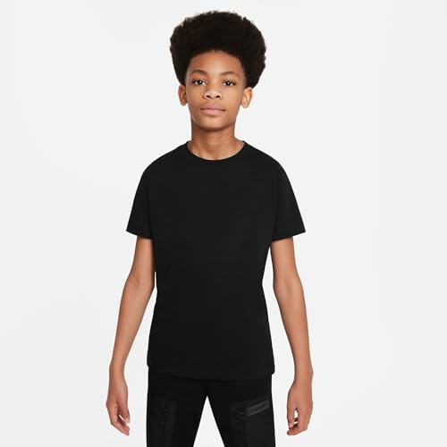 Nike Unisex Kinder Y Nk Park20 Tee T-Shirt, Black/White, L EU