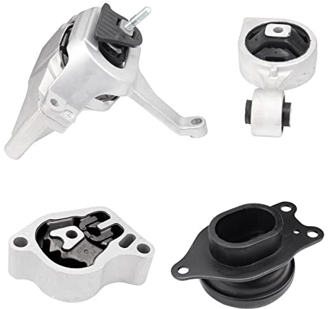 Loongrie Engine Motor Mount Compatible with 2007-2017 Altima 2.5L Auto Transmission, Replace OE A4339 A4340 A4350 A4353 4-Piece Set