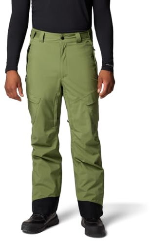 Columbia Men's Powder Stash II Pant, Canteen/Black, Large