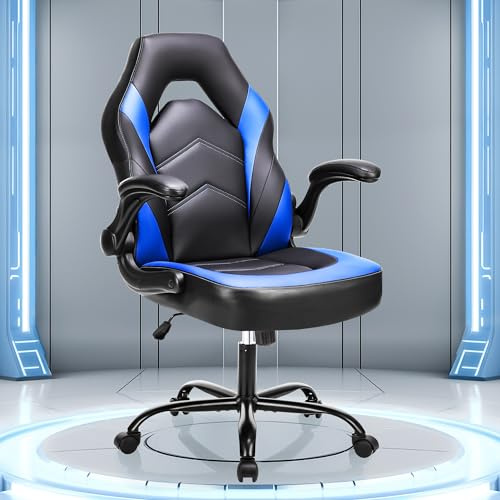 OLIXIS Computer Gaming Chair, Video Gamer Chairs, Comfy Lumbar Support