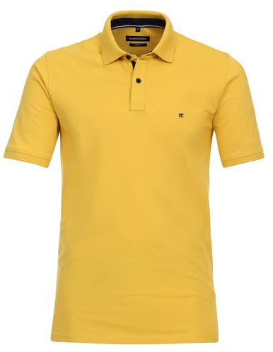 CASAMODA Polo-Shirt Uni Gelb 5XL