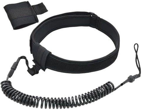 Bodyboard-Leine, Paddleboard-Leine, Hüftgurt-Leine für Stand-Up-Paddle-Boards, verstellbare Surfboard-Hüftgurt-Leine mit Schnellverschluss für Surfbrett, Kanu, Boot