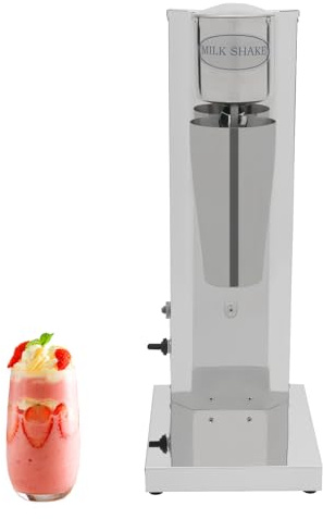 Máquina eléctrica para batidos, 650 ml, batidora de leche de acero inoxidable, 18000 RPM para té con leche, batidos, café