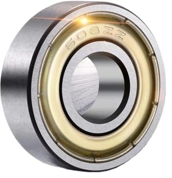 LMLOZZ 10 Unidades de rodamientos rígidos de Bolas 608ZZ