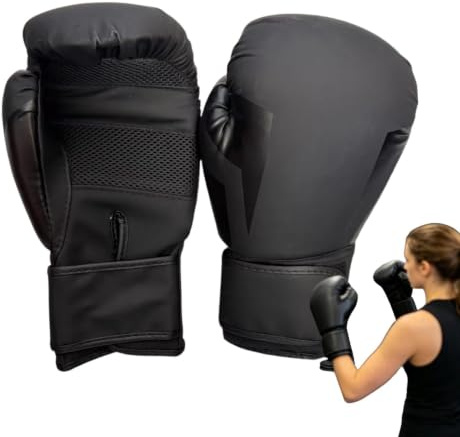 Herrboxhandskar 340 Gram Slag- och Kampträningsutrustning | Kickboxningsträningshandskar För Män, Kvinnor, Professionella, Familjer, Lägenheter, Skolor, , Gym, Studior