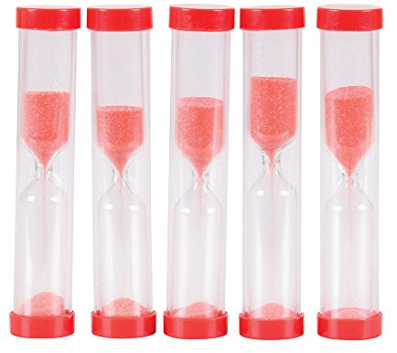 Bigjigs Toys Sablier de 30 Secondes (Lot de 5)