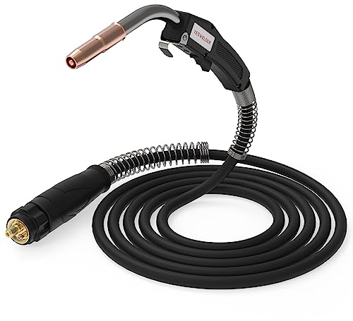YESWELDER 15ft 250A MIG Welding Gun Euro connection Replacement for Longevity Esab Tweco #2