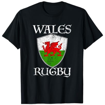 Cymru T-shirt de rugby du Pays de Galles T-Shirt