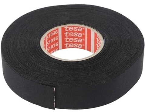 CANOPUS High Heat Harness Tape 51036, 19 mm x 25 m, for Wire Harness, Automotive Engine and Electrical Insulation
