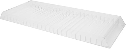 OATIPHO Présentoir à CD en Acrylique Transparent 24 Boîtes Étagère de Rangement pour Disques Jeux Vidéo et Dvd Support Compact pour Salon et Bureau Boîtes de Rangement pour CD et Dvd