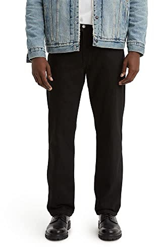 Levi's Men's 550 Relaxed Fit Jeans (Also Available in Big & Tall), Black, 38W / 30L