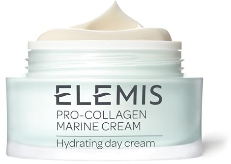 ELEMIS Pro-Collagen Marine Cream, Anti-Wrinkle Daily Face Moisturising Lotion, Hydrating Ultra-Light Gel-Cream Day Moisturiser Glowing and Rejuvenated, Suitable For All Skin Types, SPF 30
