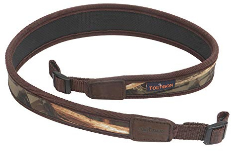 TOURBON Sangle de Chasse en néoprène imperméable pour Fusil de Chasse – Camouflage
