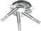 Trio Leuchten LED Deckenleuchte Bolsa 682410506, Metall chrom, 5x 3.1 Watt