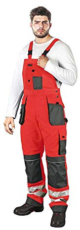 Leber&Hollman LH-FMNX-B_CSB62 - Peto protector (talla 62), color rojo, gris y negro