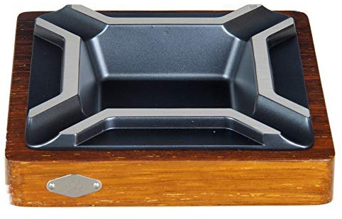 Faro Zigarrenascher Alu-Massivholz inkl. Lifestyle-Ambiente Tastingbogen