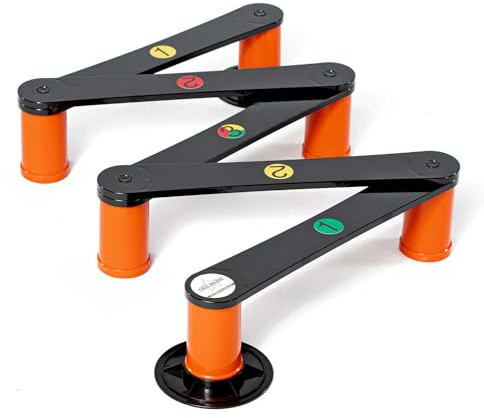 Field Hockey Star Skiller - Lightweight Stickhandling Training Aid, Equipment for Ball Control, Reaction Time & Coordination - Light, Portable & Adjustable Trainer