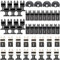 VEVOR 50x Sägeblatter Oszillierendes Zubehör Set HCS+Edelstahl Multitool Segmentsägeblatt 1-3/4 Zoll 1-3/8 Zoll 3-1/2 Zoll Multifunktionswerkzeug Zubehör Set