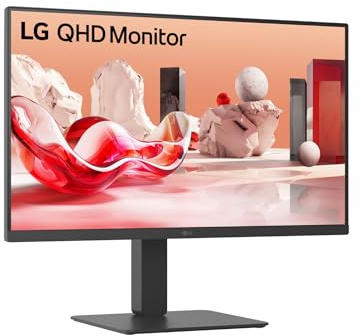 LG 27BA45QB-B, 68,6 cm (27), 2560 x 1440 Pixeles, 2K, LCD, 5 ms, Schwarz