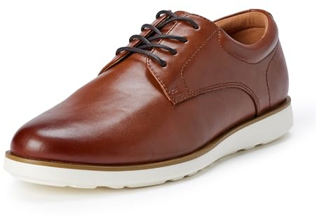 Amazon Essentials Scarpe da Ginnastica Derby Stile Casual Uomo, Tan, 43 EU