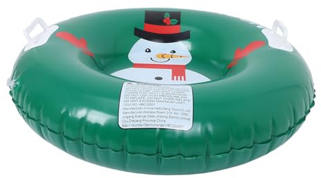 OFFSCH Trineo Inflable con Forma De Muñeco De Nieve Tubo De Nieve Resistente Trineo Inflable para Esquí