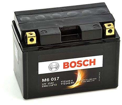 Bosch M6017 Batería motocicleta YTZ14S-4 / YTZ14S-BS - 12 V AGM 11A/h-230A
