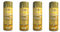 SDMAX 4 x Metallic Gold Spray Paint 200 ML Multipurpose Use Spray For Metal, Wooden Furniture, Interior And Exterior Decoration, Long-Lasting, Shimmering Finish