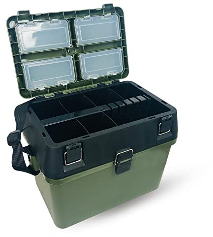 Sitzkiepe 39,5 x 24,5 x 38cm grün