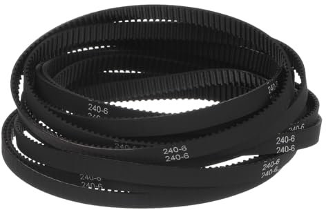 sourcing map 2GT Zahnriemen mit geschlossener Schlaufe 240-2GT-6, 6 mm Breite x 240 mm Länge, 10 Stück