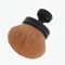 Extra Großer Körper Make up Pinsel,74 mm Breiter Kabuki-Pinsel für Selbstbräuner, selbstbräuner Puderpinsel,Schminkpinsel für Foundation, Rouge, Gesicht, Beine (Black)