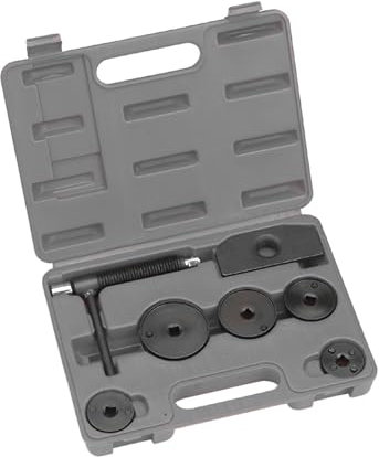 OTC 7317A Disc Park Brake Caliper Tool Kit - Compatible with Select GM, Ford, and Imported Vehicles; Includes Parking Brake Actuator Piston Retraction Tool