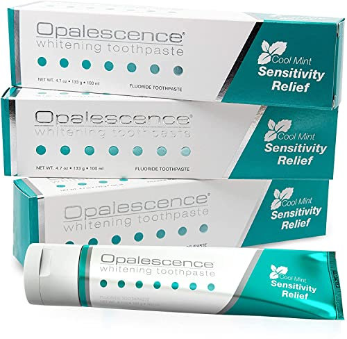 Ultradent Opalescence Sensitive Whitening Zahnpasta Sensitivity Relief Cool Mint 3er Vorteilspack (3 x 133 g)