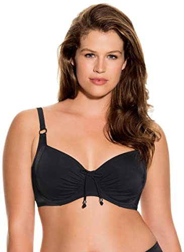 Dorina Women's Fiji Haut Avec Armatures Bikini, Black (Black V00), 32DD (Manufacturer size: 85E)