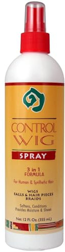 African Essence Wig Control Spray for Human & Synthetic Hair 355 ml by African Essence