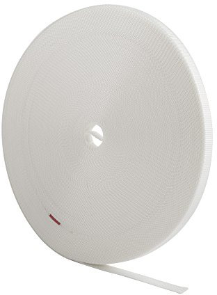 jarolift Cinghia per Tapparelle Avvolgibili, Larghezza 14 mm, Lunghezza 50 m, Colore Bianco