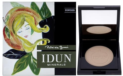 Idun Minerals Mattifying Mineral Powder - 521 Tuva for Women 0.12 oz Powder