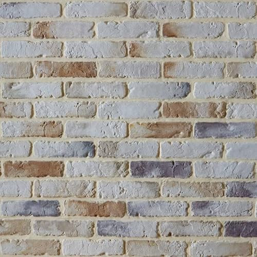 Parement brique crème béton 0,68 m2