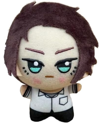 Zhongkaihua Blue Lock Itoshi Sae - Almohada de felpa de 11 cm, cojín de algodón PP de anime, relleno suave, bolsa de coche, colgante para decoración del hogar