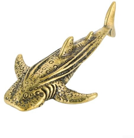 ZYWUOY Figura fatta a mano in bronzo antico cinese, animale domestico artistico del tè, decorazione della tavola dell'annata